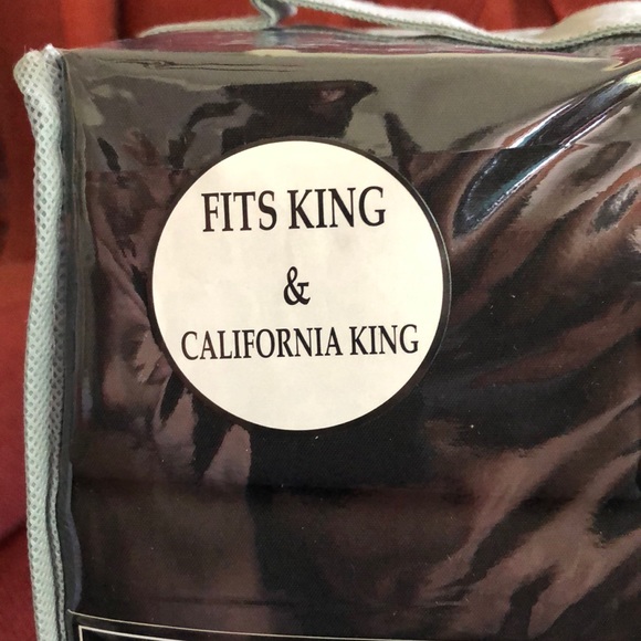 Bamboo Sheets 6 piece set King/Cal Black - Picture 5 of 6